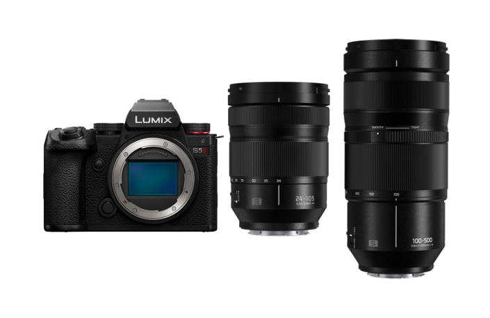 Panasonic Lumix S5II Kit inkl. S 24-105mm /F4 + Panasonic Lumix S 100-500/ 5-7.1 OIS