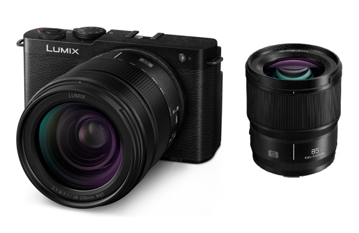 Panasonic Lumix S9 + S 28-200mm F 4,0-7,1  jet black + S 85mm F1,8