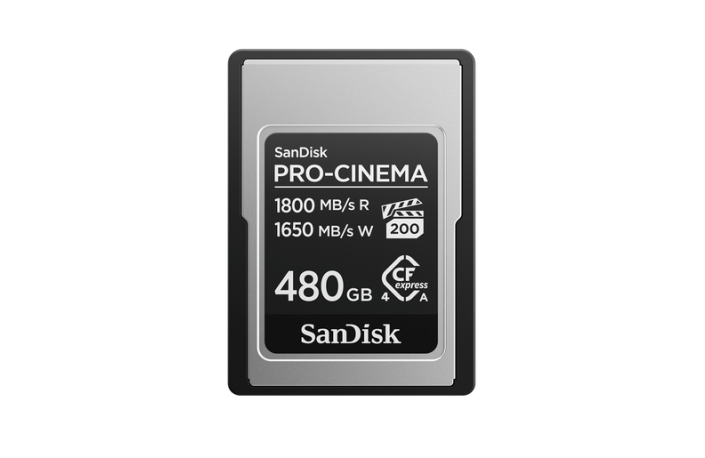 SanDisk PRO-CINEMA CFexpress 480 GB Type A