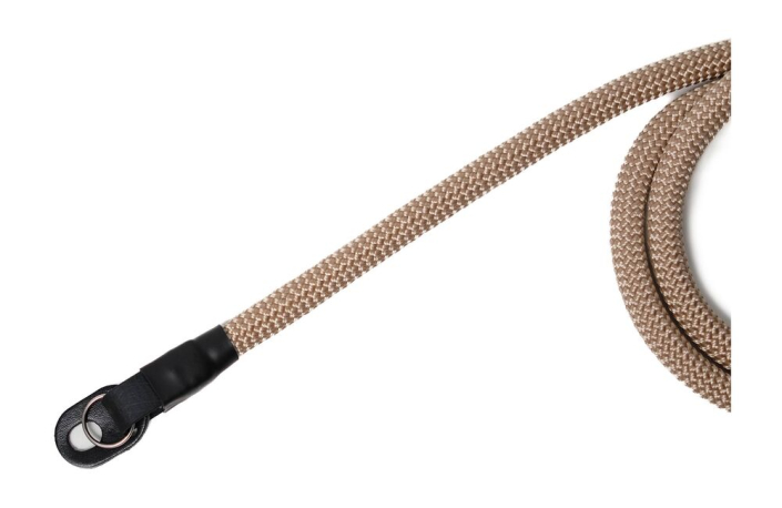 Seam Strap Kameraseil 100cm Beige (mit Schutzleder) - made in Germany -