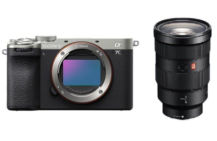 Sony Alpha ILCE-7C II silber + SEL FE 24-70/2.8 GM