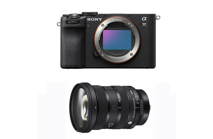Sony Alpha ILCE-7C II schwarz + Sigma AF 24-70mm F2,8 DG DN II (A)  Kit