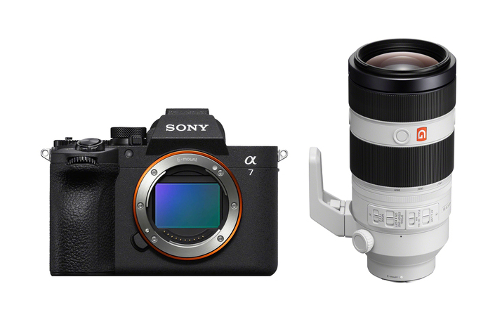 Sony Alpha ILCE-7 V Gehäuse + Sony SEL FE 100-400 mm F4,5-5,6 GM OSS