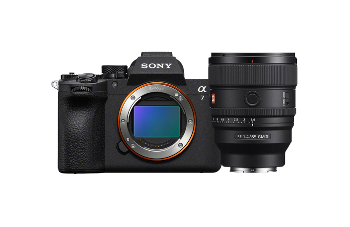 Sony Alpha ILCE-7 V Gehäuse + Sony SEL FE 1,4/85 mm GM II