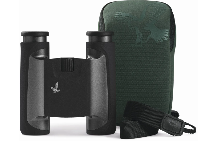 Swarovski Fernglas CL Pocket 8x25 anthrazit + WN Wild Nature Zub.paket (Gurt + Tasche)