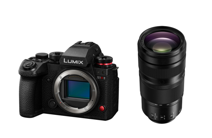 Panasonic Lumix S1R II Gehäuse + Panasonic Lumix S 100-500/ 5-7.1 OIS