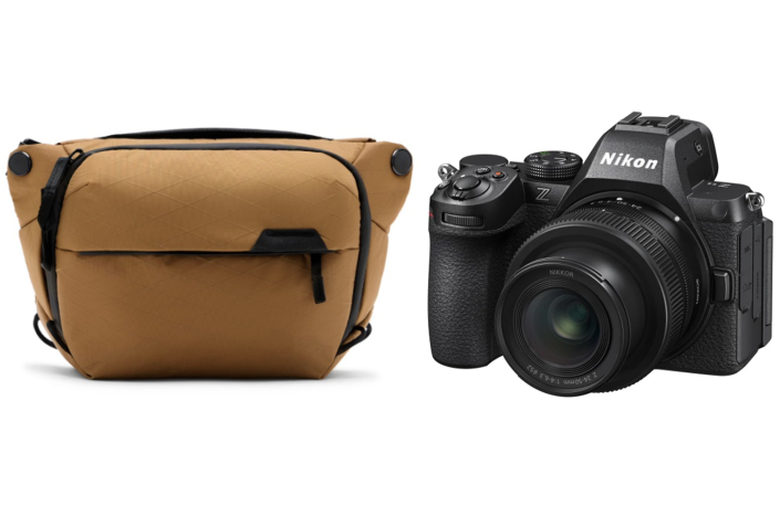 Nikon Z5II Kit Z 24-50 mm 1:4-6.3 + Peak Design Everyday Sling V2 3 Liter Coyote