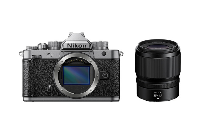 Nikon Zf silber Gehäuse + Nikon NIKKOR Z 35mm f/1.4