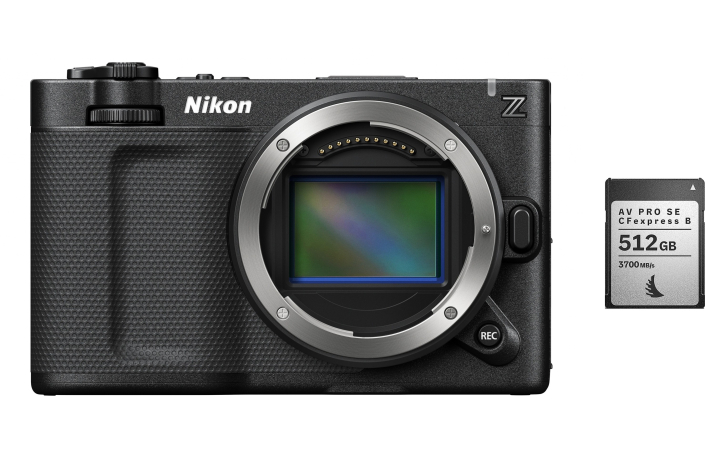 Nikon ZR + Angelbird AV PRO SE CFexpress v4 512 GB Type B